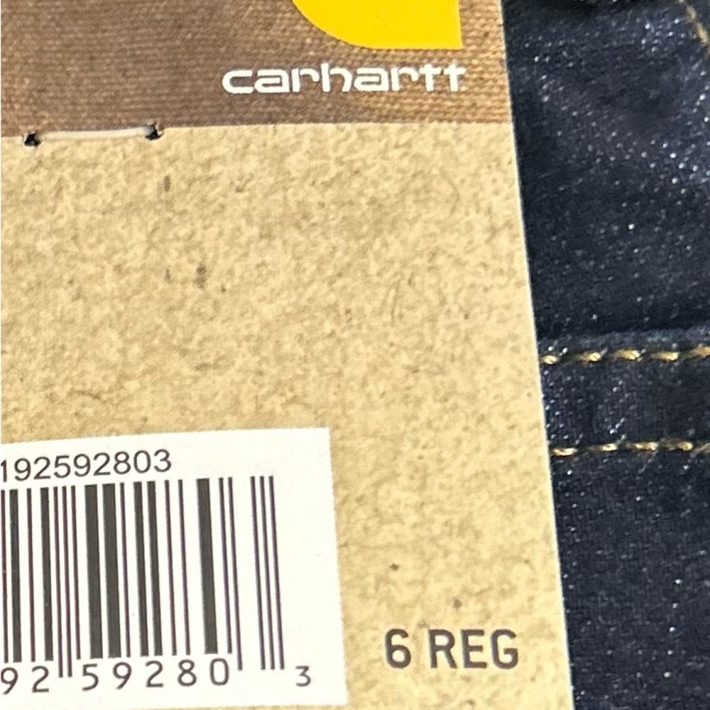 Carhartt Dark Blue Denim Pants